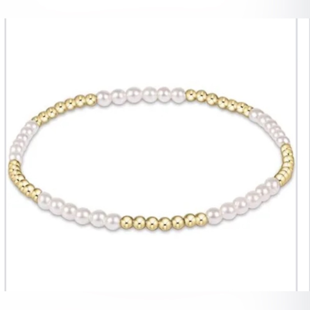 Enewton Classic Blissful 2.5mm Bead Bracelet - 3MM Pearl